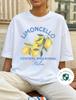 Limoncello, Costiera Amalfitana Comfort Colors Short Sleeve T-Shirt | Boho Lemons, Amalfi Coast, Italy Travel Cotton Tee