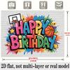 Basketball Birthday Banner, Sport Theme Backdrop Wall Decor for Party
