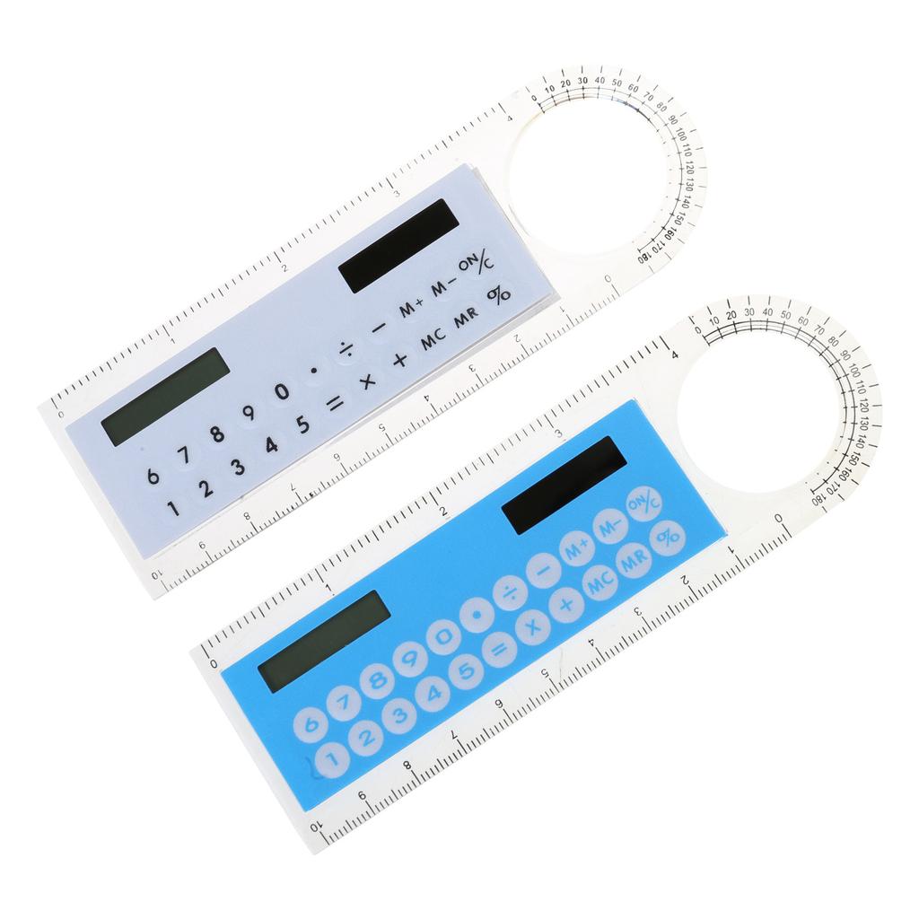 Calculator with Ruler, Magnifier and Protractor for Student