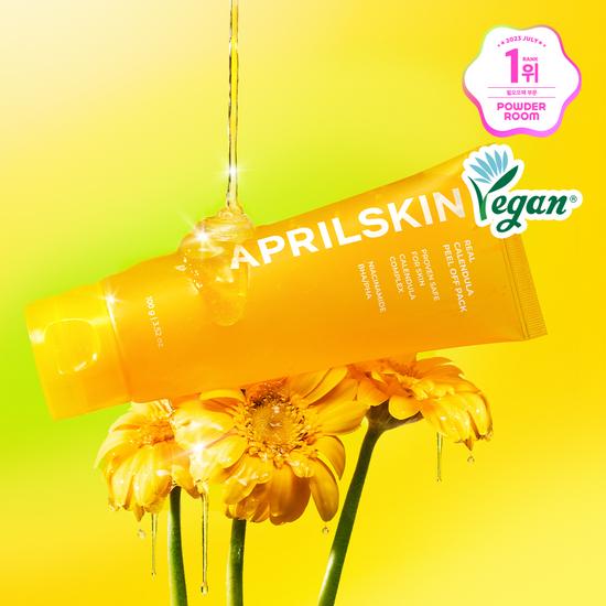 Aprilskin Real Calendula Peel-Off Pack Double Set (100g+100g)