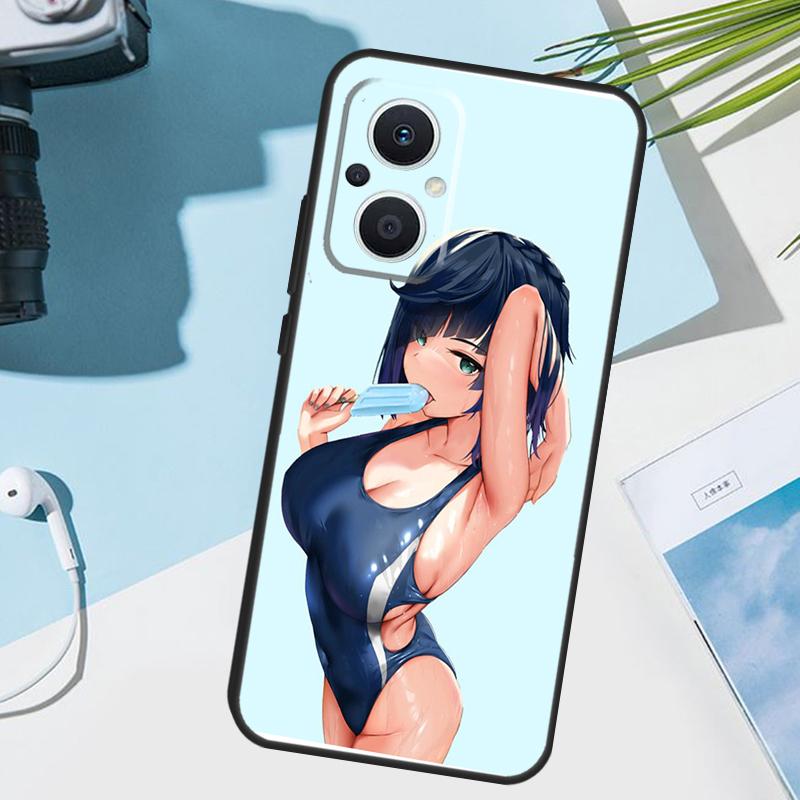 Genshin Impact Yelan Case For OPPO Reno 13 13F 12 11 F 8T 7 8 10 Pro OPPO Find X8 X6 X3 Pro X5 Lite Cover Funda