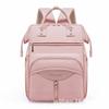 Schoolbag Mommy Bag Large Capacity New Fashion Portable Maternal and Infant Bag Main Bag Up and Down Layered Removable Bottle Bag Mom Bag