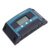 12V 24V 30A PWM Solar Charge Controller MPPT Solar Panel Battery Regulator with LCD Display 2 USB Ports for RVs Cars