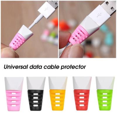 Protecteur de câble universel Anti-rupture en PVC, 2 pièces, cordon de chargement pour chargeur de téléphone, accessoires de téléphone