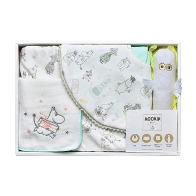 DADWAY MOOMIN BABY Gift Set and Baby STMB002200021 (Medium) - Hattifatteners, Clothes, Toys, Gift,