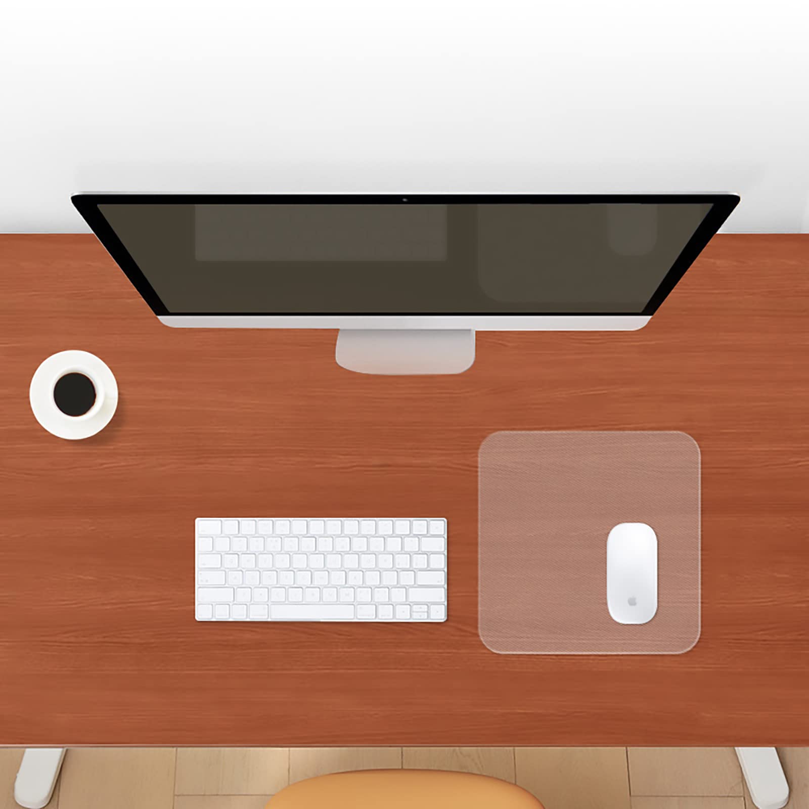 

SIKAI CASE Стеклянный коврик для мыши Твердое стекло для офиса и игр Быстрый и точный контроль Толстый игровой коврик для мыши Высокоскоростная поверхность Водонепроницаемый коврик для мыши