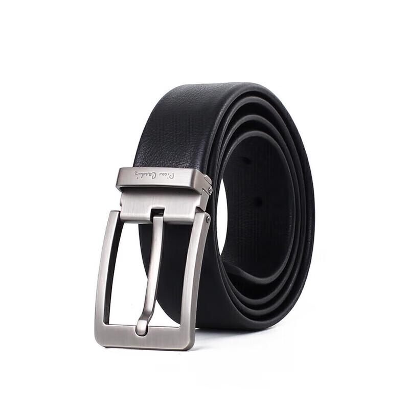 Pierre Cardin Men s Top-Grain Leather Pin Buckle Belt 115cm