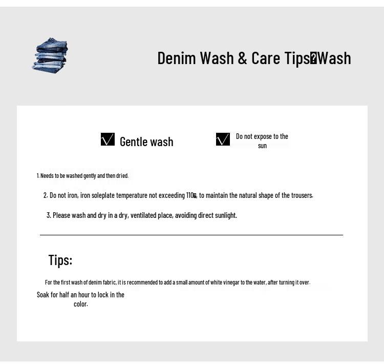 Izzue It Women's High-Waist Split Hem Vintage Wash Wide-Leg Jeans