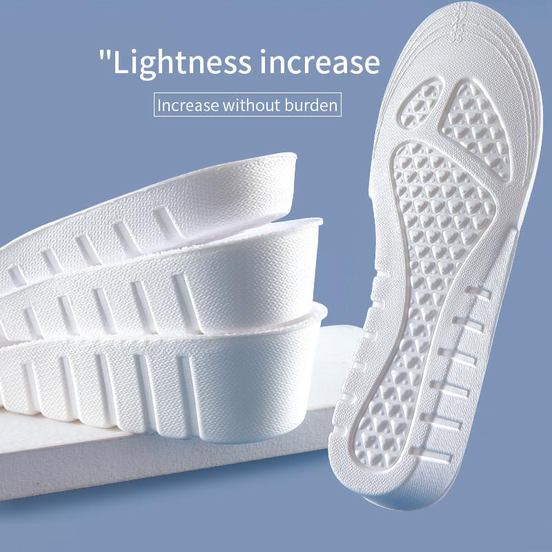 Invisible Height Increase Insoles EVA Soft Light Shoes Sole Pad for Men Women Heel Lift Feet Care Arch Support Insol
