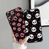 Funda Phone Cover Case for Apple iPhone 17 Pro Max 11 XR XS MAX 16 17e 12 14 15 Pro 7 8 Air 13 Panda Pattern
