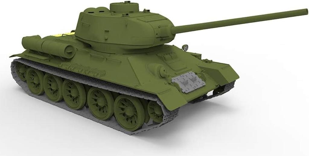 Bronco Models 1/32 Scale Soviet T-34/85 Medium Tank, Korean People's Hero No. 215, Plastic Model Kit CBM3201