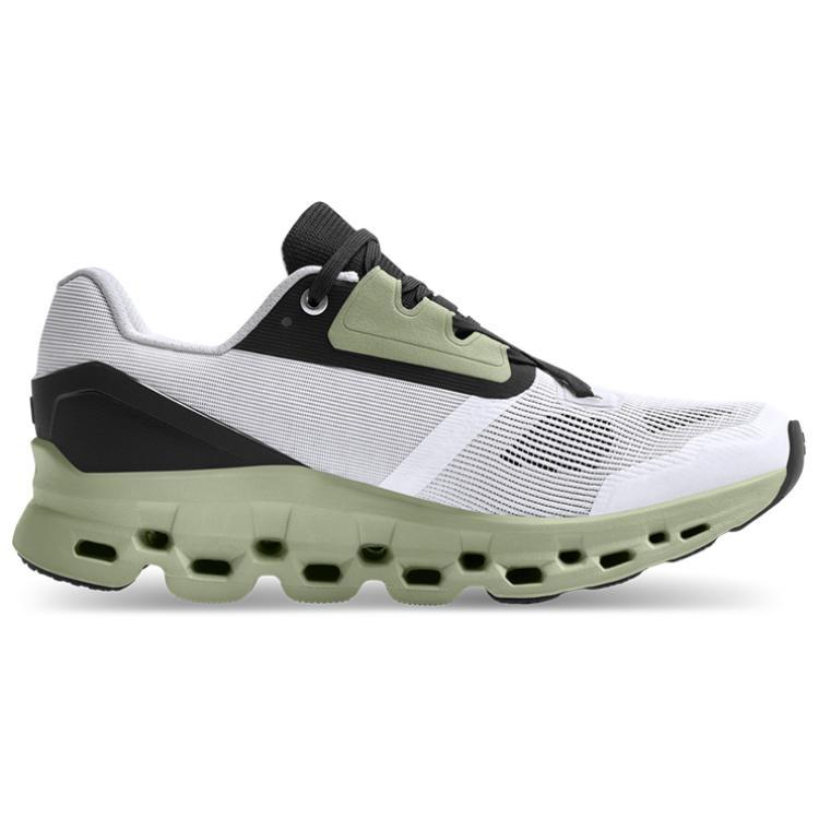 (WMNS) On Running Cloudstratus 'White Black Green' Women's 39.98997