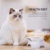 Stand Base Anti Spill  Cat Bowls Orthopedic Design Elevated Bowls Set  Puppy Feeding