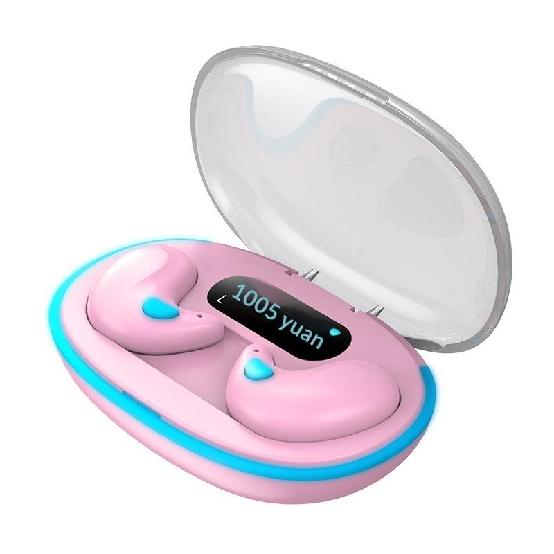 Mini Wireless Bluetooth Earphones With Free Freebie Bt5.3 Sleeping Earbuds Stereo Sport Headset