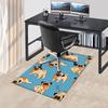 1PC Pug Pizza Extra Large Non-Slip Floor carpet, Office, family, bedroom, Studio Large Area Rug,Longlasting Material-J0335