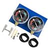Carburetor Vacuum Gauge Balancer Synchronizer Tool with Hose Kit for Motorcycle 2 Cylinder Carburetor Fuel System Maintenance