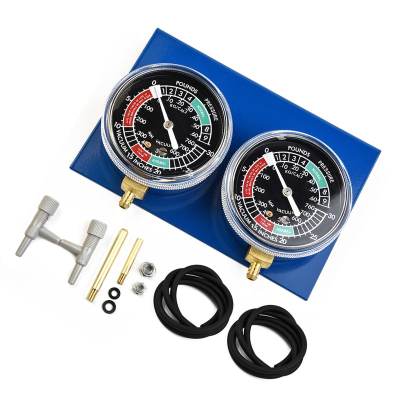 Carburetor Vacuum Gauge Balancer Synchronizer Tool with Hose Kit for Motorcycle 2 Cylinder Carburetor Fuel System Maintenance