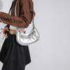 Summer High-end Texture Crossbody Bag for Women, Multi-color Niche Bass Bag, Single-shoulder Punk Motorcycle Bag