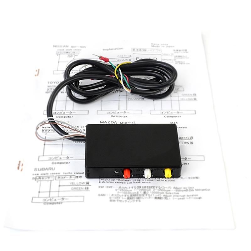 Assembly Parts Exhaust Flame Thrower Afterburner Kit Auto Racing Car Ignition Rev Limiter for Launch Control Fire Contro