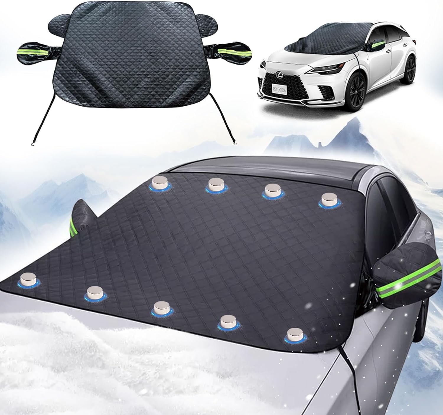 

[2024 Улучшенная и Модернизированная Версия Сильная Защита от Ветра] Persevere Чехол для Защиты от Замерзания Автомобиля Для 1. Toyota Harrier