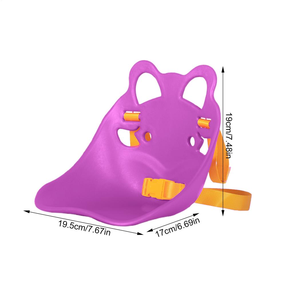 Детское кукольное сиденье-крепление Милое кукольное сиденье Силиконовое велосипедное кукольное кресло Декоративная кукольная переноска Веселое велосипедное крепление Со ремешком Для