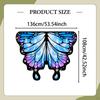 Kids Butterfly Wings Costume Cosplay Accessories for Halloween Role Play