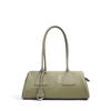 Niche Design Simple Triangle Bag New Leather Fashion Handbag Commuter Shoulder Bag Women