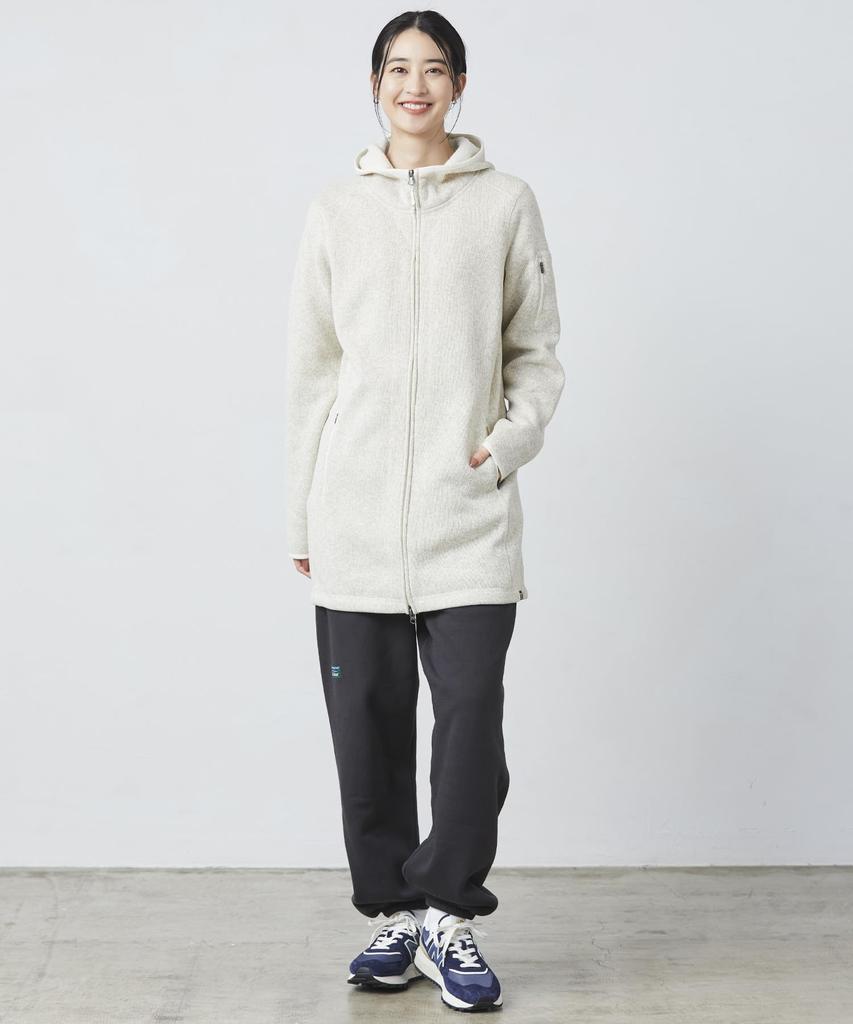 Sweater Fleece US Fit Size 0PPK912004 L.L.Bean Women's L.L.Bean Coat, Regular, Medium, Gray,