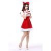 Women Deluxe Mrs Santa Claus Christmas Fancy Dress Costume For Festive Celebrations