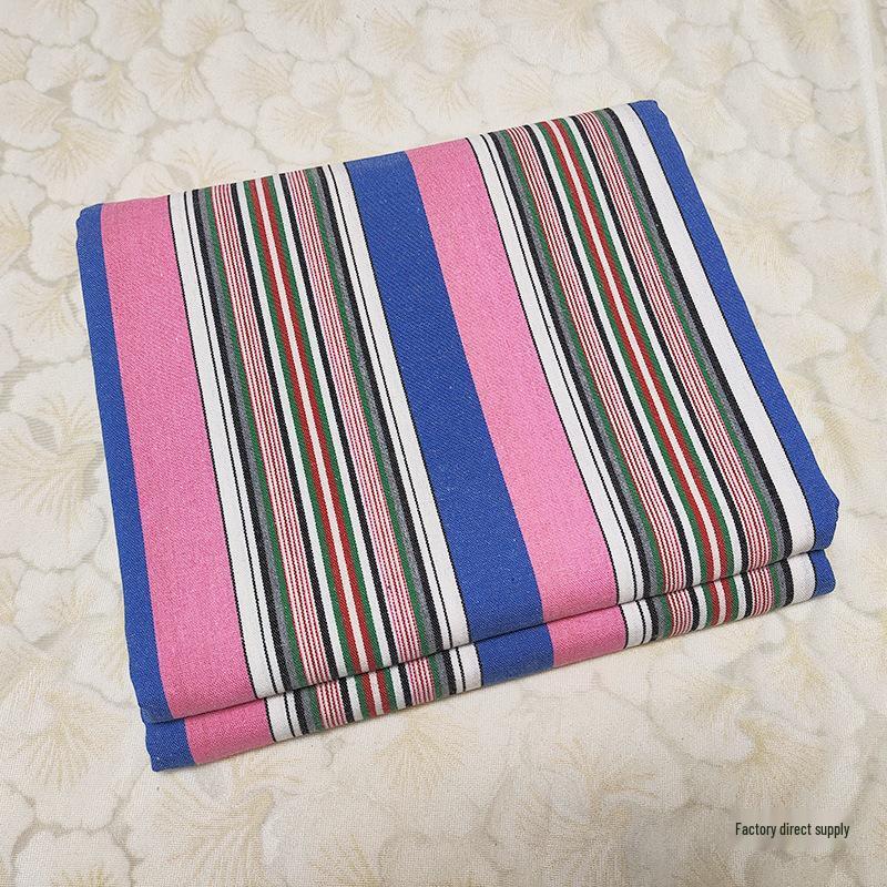 Slightly Flawed Vintage Coarse Cotton Double Bed Sheet – Nostalgic, Cool Summer Single Sheet