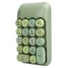 2.4G 18 Key Wireless Mechanical Numeric Keypad Notebook Desktop Computer AccessoryGreen