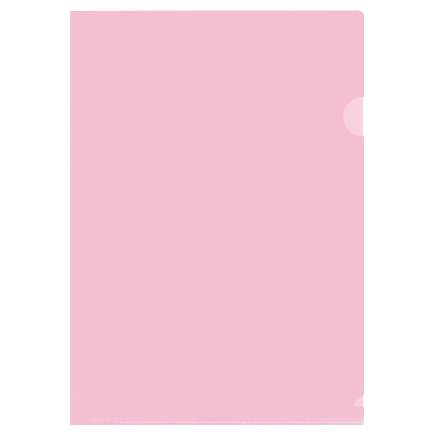 

Plus Color Clear Holder A4 Vertical Pink 100 Books 89-854 FL-165HO-100P