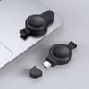 Magnetic Wireless Charger Mini Portable Charger Type C Charging Dock Station Watch Charger for Apple Watch 8 7 6 5 4 SE 3 2 1