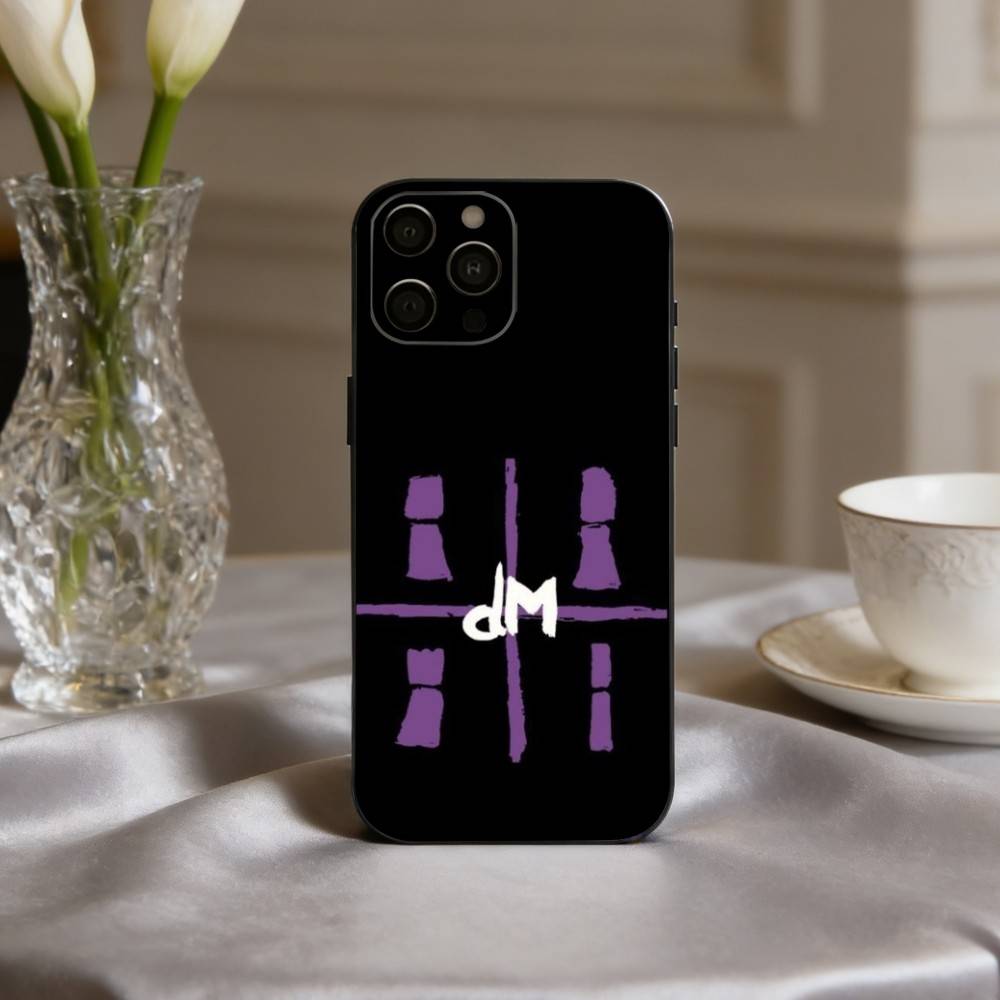 D-Depech-H COOL B-Band-D M-Mode  Phone Case For iPhone 17,16,15,14,13,12,11 Plus,Pro Max,XS,Soft Silicone Black Cover