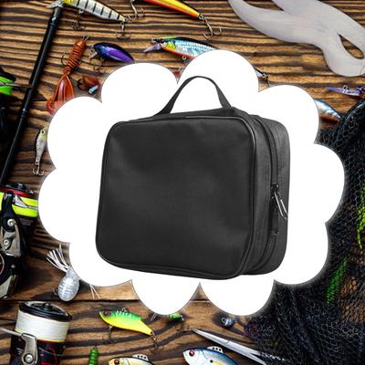Lure Bag Handbag Utility Large Capacity Binder Tackle for Hooks Baits Lures