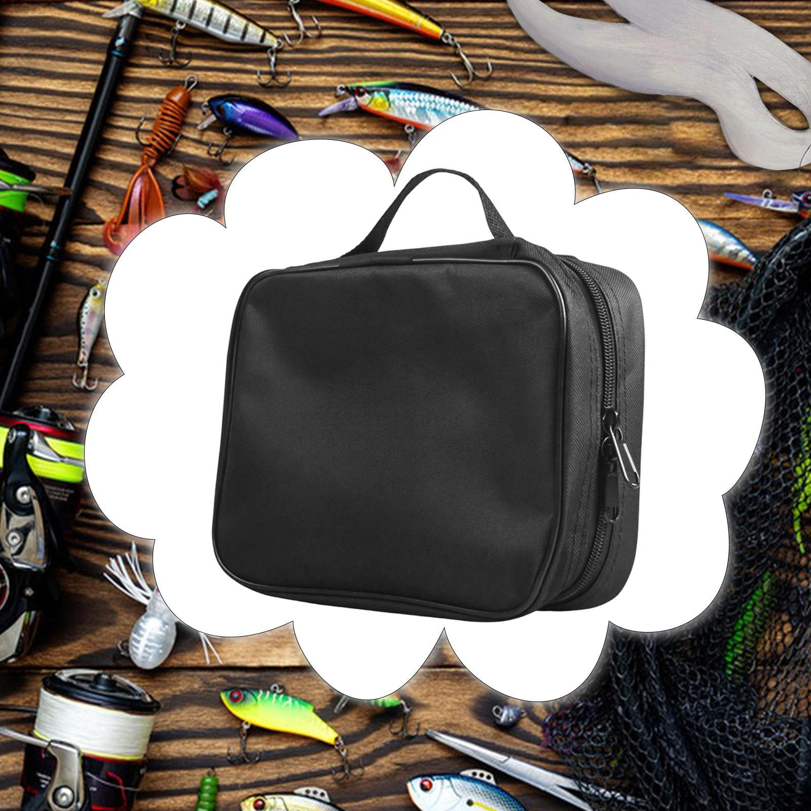 

Lure Bag Handbag Utility Large Capacity Binder Tackle for Hooks Baits Lures