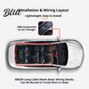 Plug-in Car LED Light Eyes Light USB Powered Atmosphere Lamp Multi-mode High Brightness Decor Dynamic Display Decorative for SUV Truck Windshield