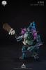 STARARC TOYS SAN ZERO Series THE DEEP ONES and POM Painted Movable Figure [Purple] PVC, ABS,