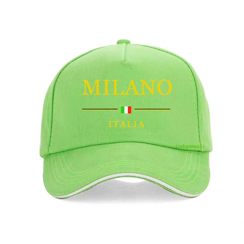 Summer Fashion Men Women Hat Casual Milan Italian And Breathable Baseball Cap Casual Adjustable Outdoor Sports Hats