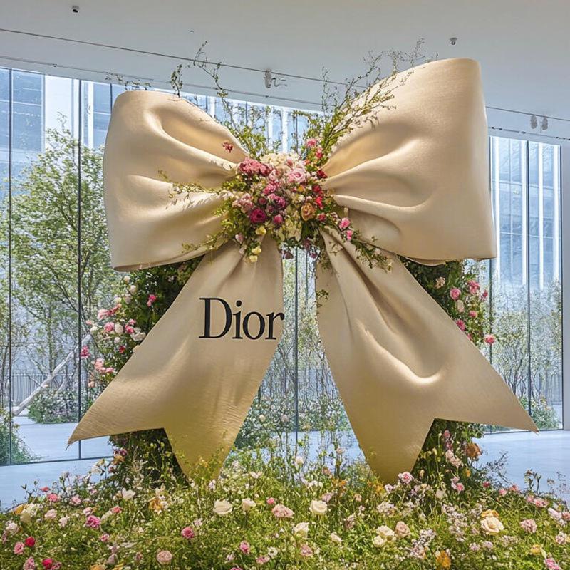 Extra Large Bow Decoration for Wedding, Engagement, Birthday, Party, Photography, or Window Display