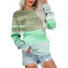 Women's Printed Sweatshirt Long Sleeve Round Neck Casual Comfortable Loose Lightweight Women's Sweatshirt