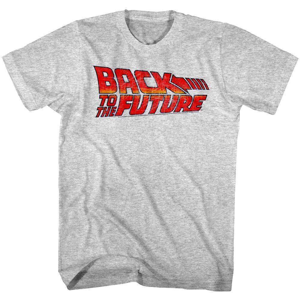 Back to The Future Red Logo Men T Shirt XL