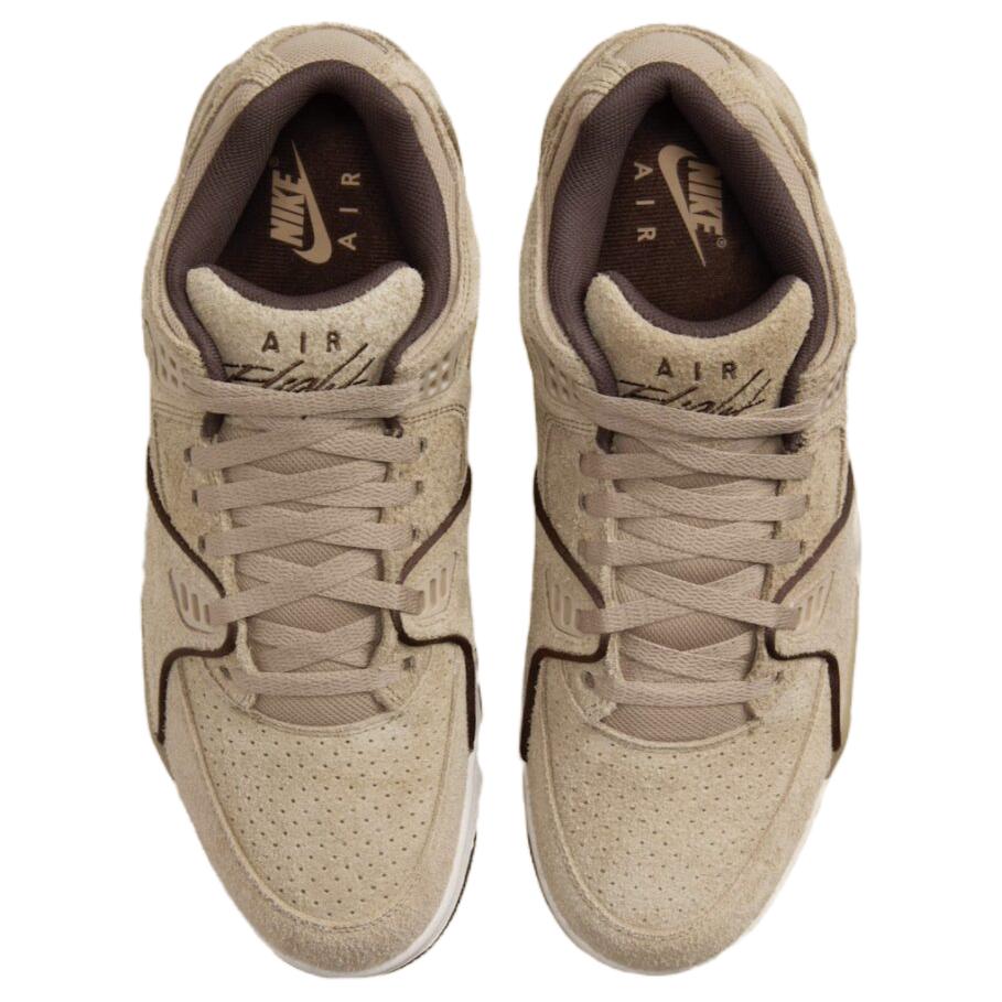 Nike Air Flight 89 Low Khaki Suede Unisex Tenisky Tmavě béžová Phantom Barokně hnědá FZ3045-200