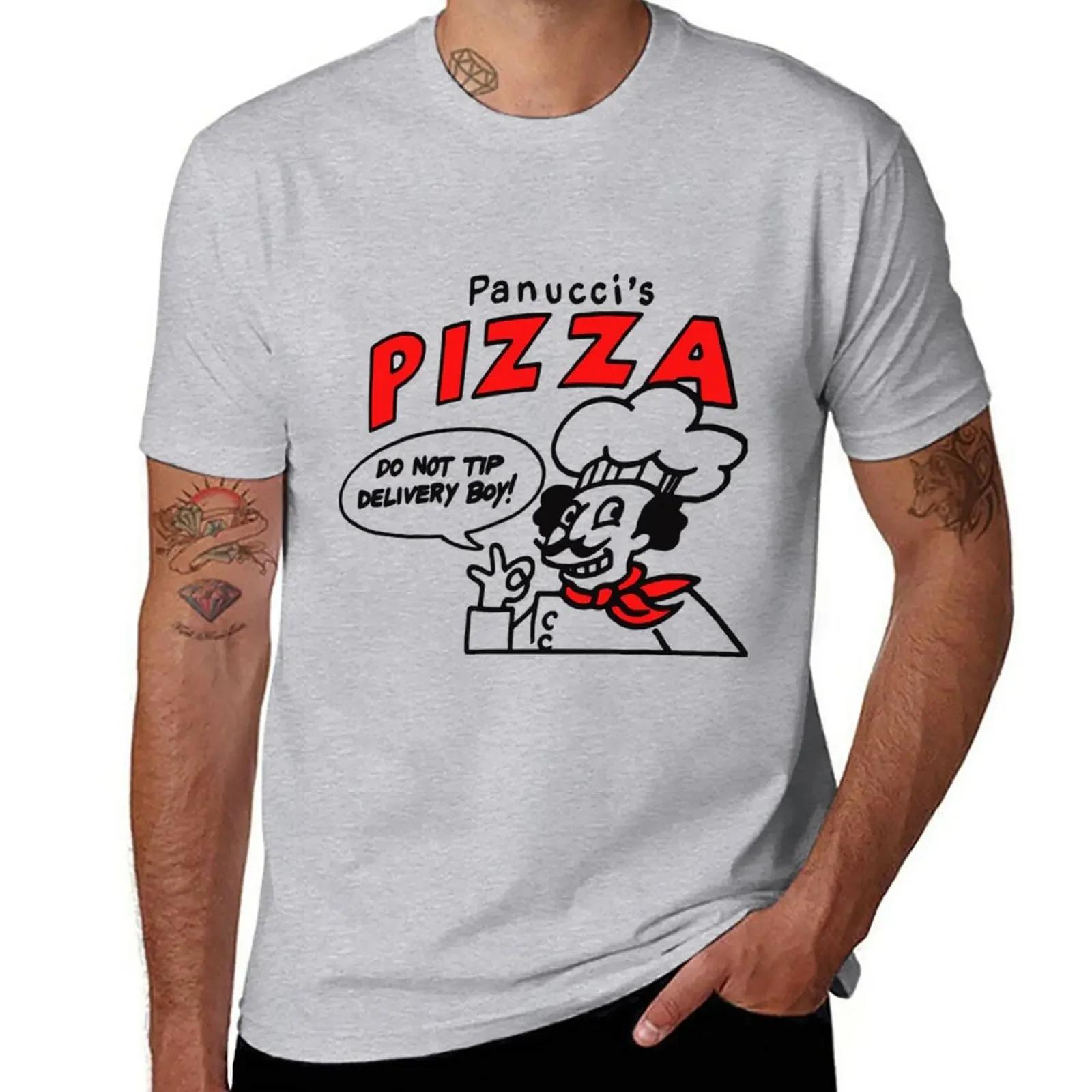 

Pan uccis Pi zza TShirt quick drying graphics kawaii clothes Mens tshirts S