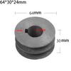 Żeliwne koło pasowe klinowe Śr. 50mm-100 Koło pasowe z podwójnym rowkiem Akcesorium do elektronarzędzi