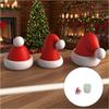 Christmas Candle Silicone Mold Heat Resistant Christmas Hat Silicone Mould For Candle Soap Chocolate Holiday Decoration