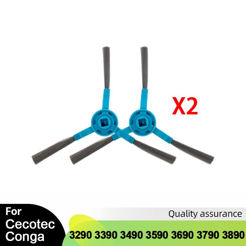 For Cecotec Conga 3290 3390 3490 3590 3690 3790 3890 Ultra Titanium Vacuum Cleaner Parts Main Side Brush HEPA Filter Mop Rag