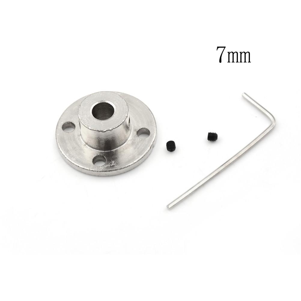 3/4/5/6/7/8/10mm Rigid Flange Coupling Motor Guide Shaft Coupler Motor Connecto