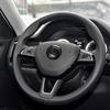 Autoaufkleber 2026 Heißes Auto-Styling Lenkrad-Dekorationsaufkleber Zierleiste Felge Auto-Umrüstzubehör für Skoda Rapid Fabia Superb