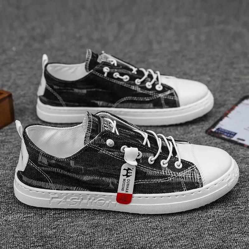 

Мода Мода Синие парусиновые кроссовки Мужские джинсы с защитой от запаха Мужские кроссовки Мужские джинсовые мокасины Кроссовки Студенческие кроссовки для мальчиков CN 39 чёрный